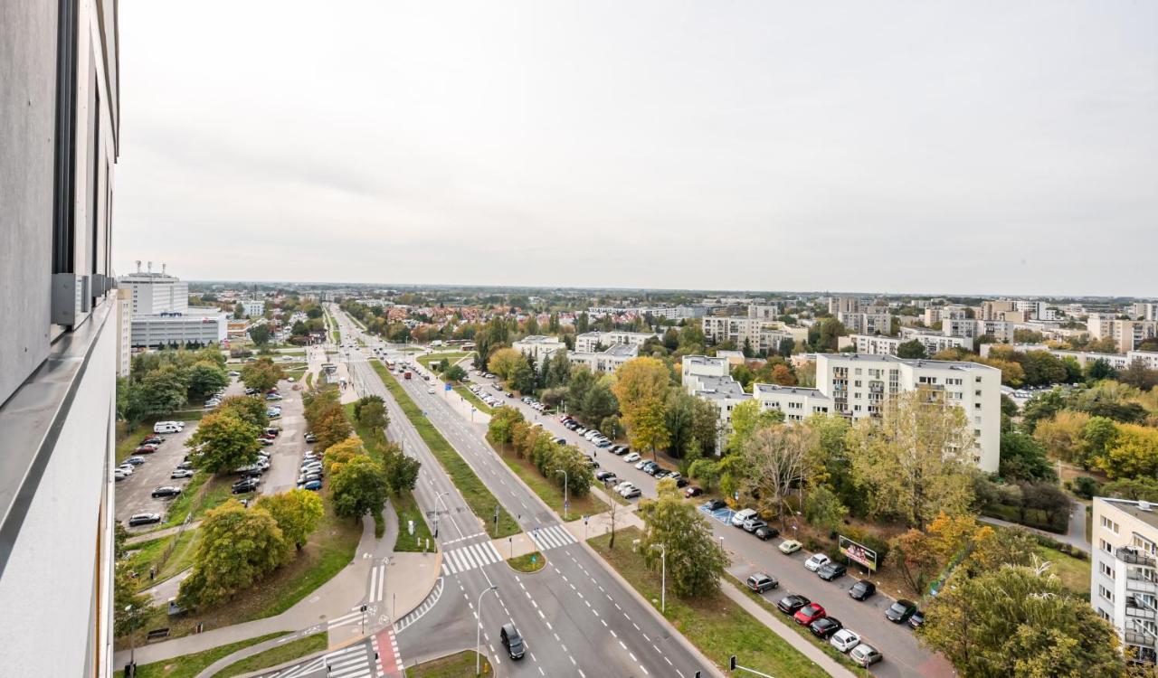 Metro Imielin 13Th Floor Apartment Warsaw Luaran gambar
